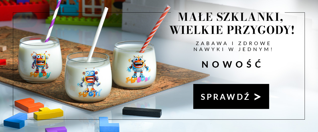 Nowość szklanki Robofamily KROSNO