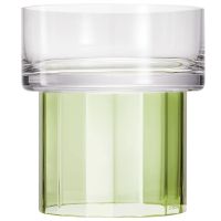 Prosty świecznik Sakred by Karim Rashid - emerald 11 cm