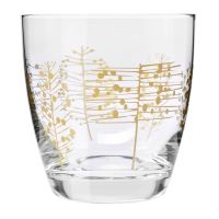 Szklanki Deco 370 ml "Złote drzewa"