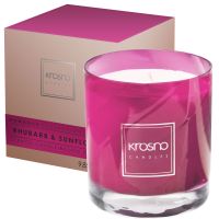 Świeca zapachowa Romance RHUBARB & SUNFLOWER 280 g