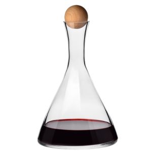 Dekanter z drewnianym korkiem Wine Connoisseur 1000 ml