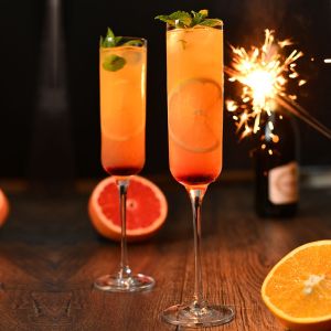 Kieliszki do szampana Glamour