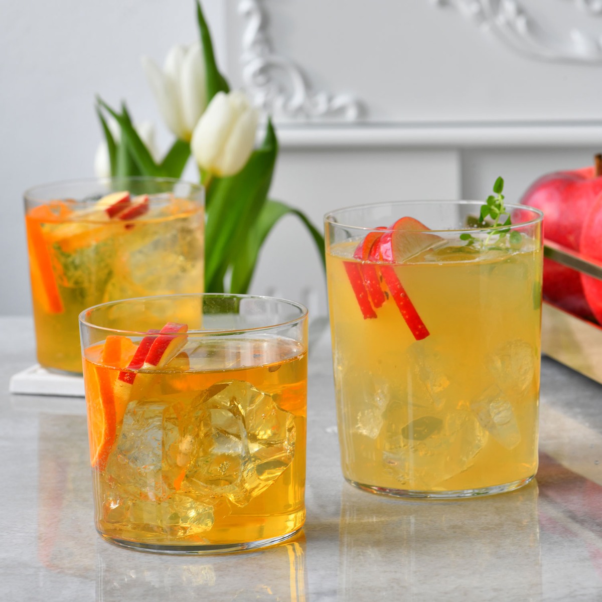Drinki z cydrem - szklanki do cydru Mixology KROSNO