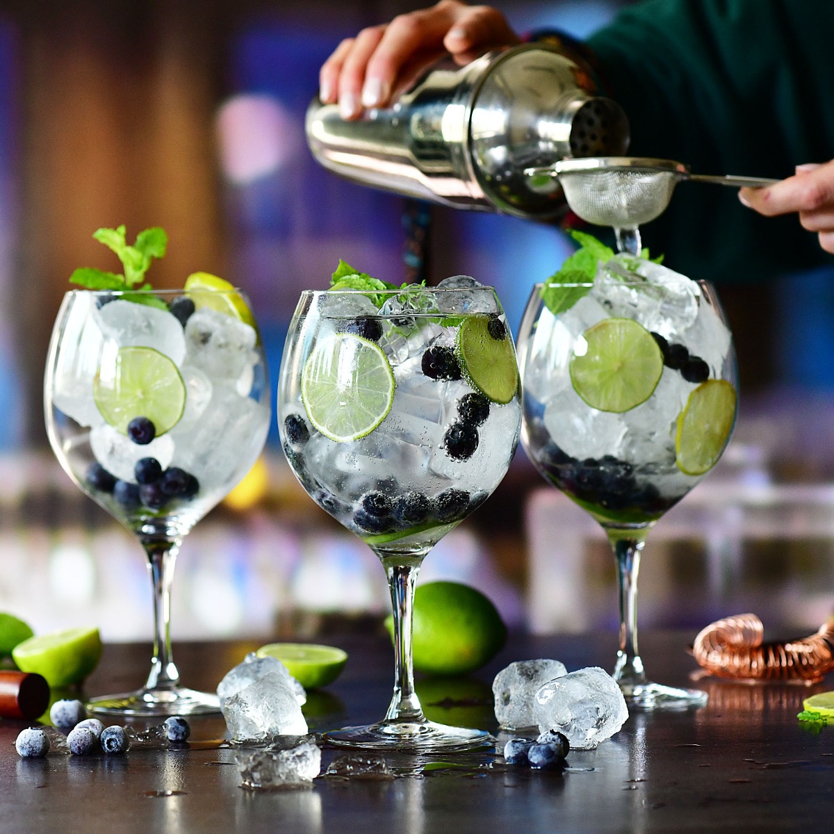 Kieliszki do drinka Gin z tonikiem Harmony KROSNO 700 ml